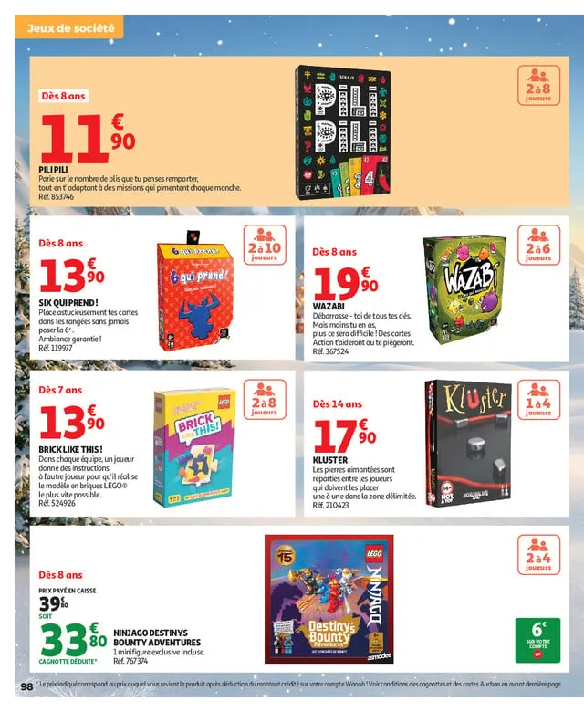 Catalogue Auchan · du 16 octobre 2026 au 6 décembre 2026 — page 98