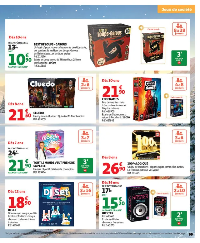 Catalogue Auchan · du 16 octobre 2026 au 6 décembre 2026 — page 99