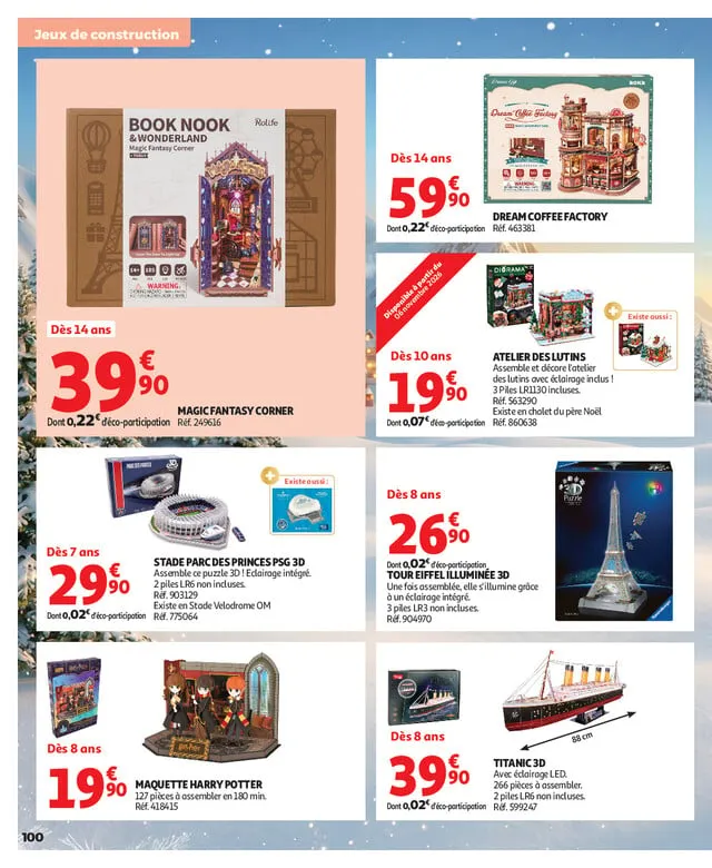 Catalogue Auchan · du 16 octobre 2026 au 6 décembre 2026 — page 100