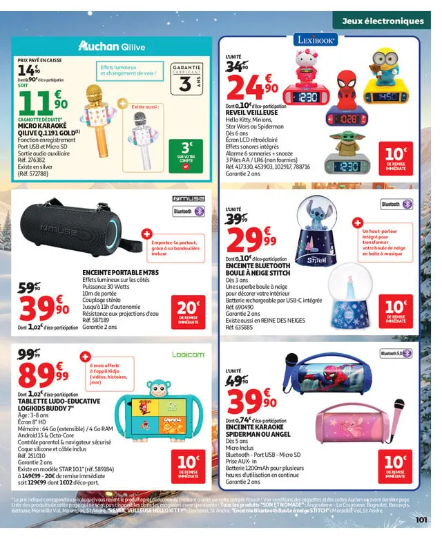 Catalogue Auchan · du 16 octobre 2026 au 6 décembre 2026 — page 101