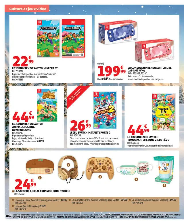 Catalogue Auchan · du 16 octobre 2026 au 6 décembre 2026 — page 104