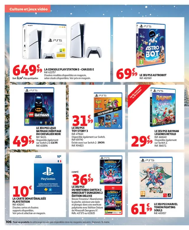Catalogue Auchan · du 16 octobre 2026 au 6 décembre 2026 — page 106