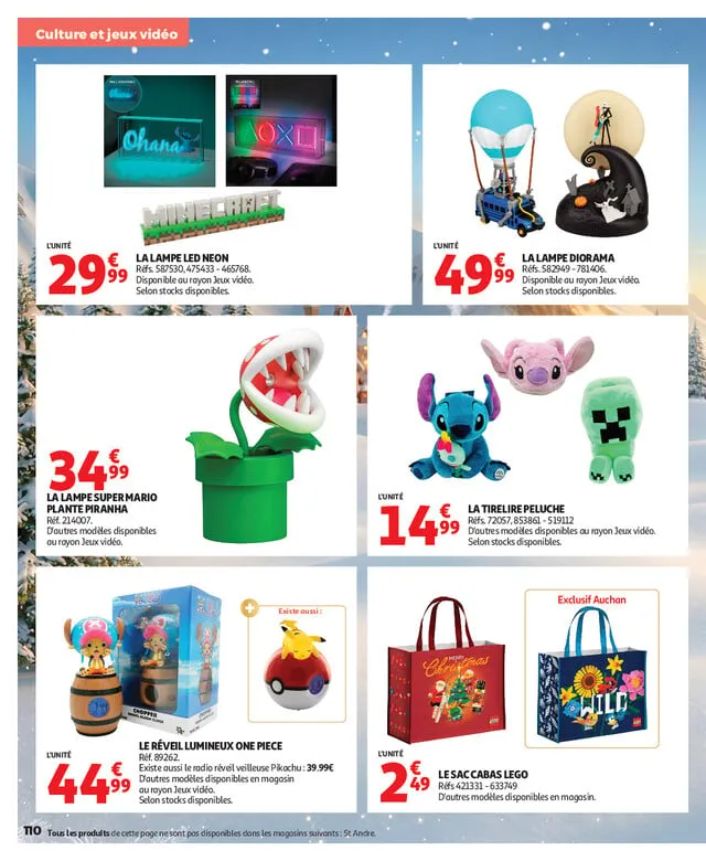 Catalogue Auchan · du 16 octobre 2026 au 6 décembre 2026 — page 110