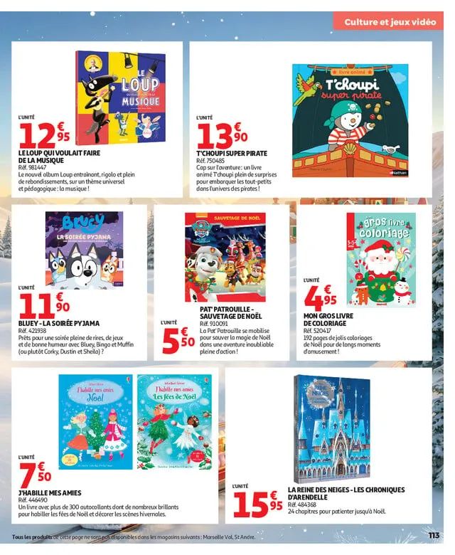 Catalogue Auchan · du 16 octobre 2026 au 6 décembre 2026 — page 113