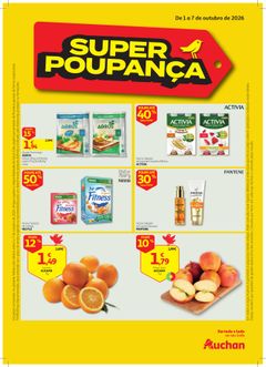 Capa do Folheto Auchan Super Poupança