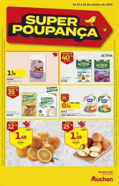 Capa do Folheto Auchan Super Poupança