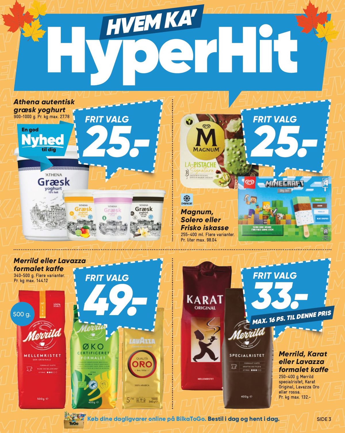 Bilka Avisen · 2.–8. oktober 2026 – side 3
