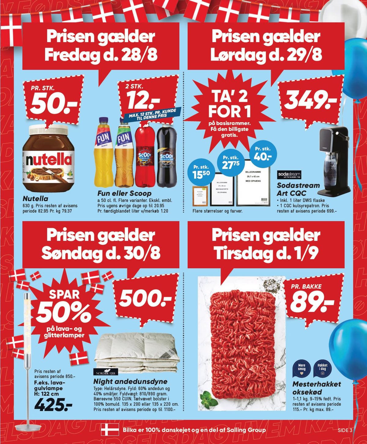Bilka Avisen · 28. august – 3. september 2026 – side 3