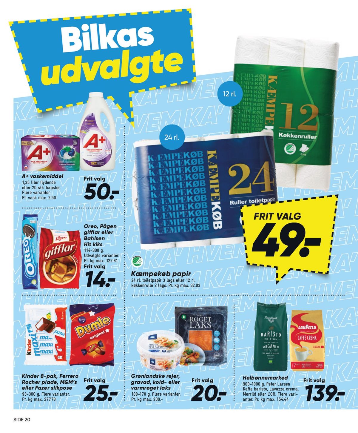 Bilka Avisen · 28. august – 3. september 2026 – side 20