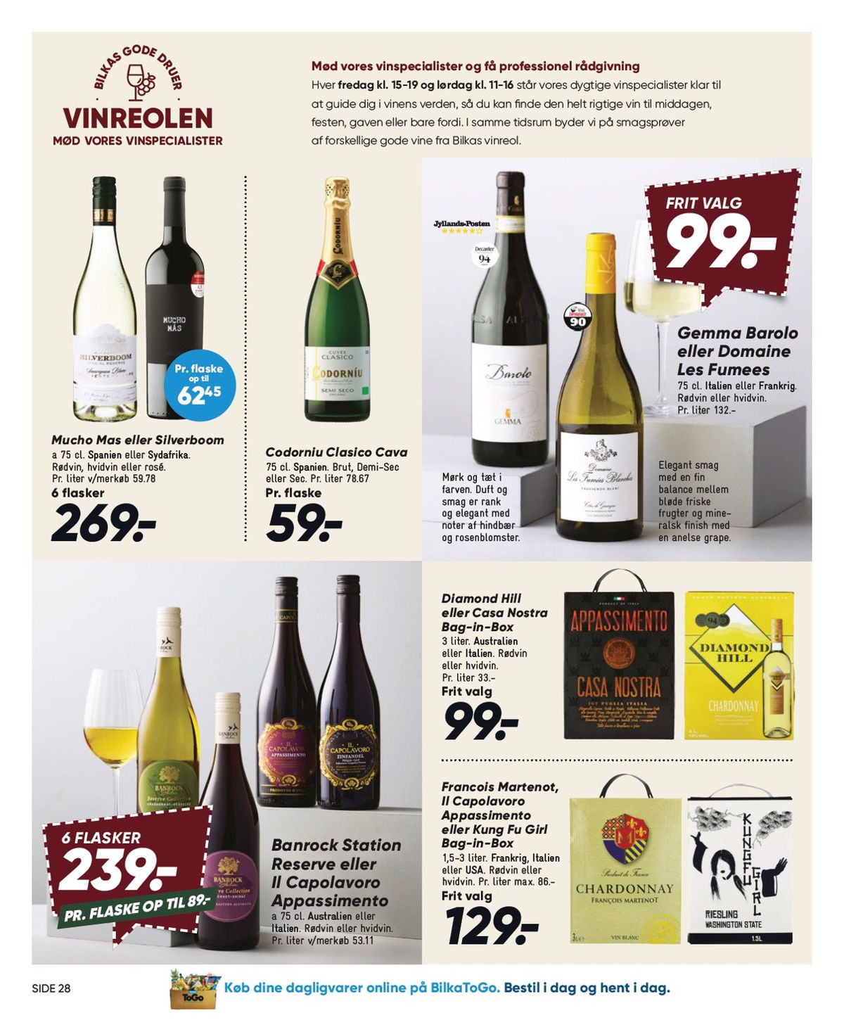 Bilka Avisen · 28. august – 3. september 2026 – side 34
