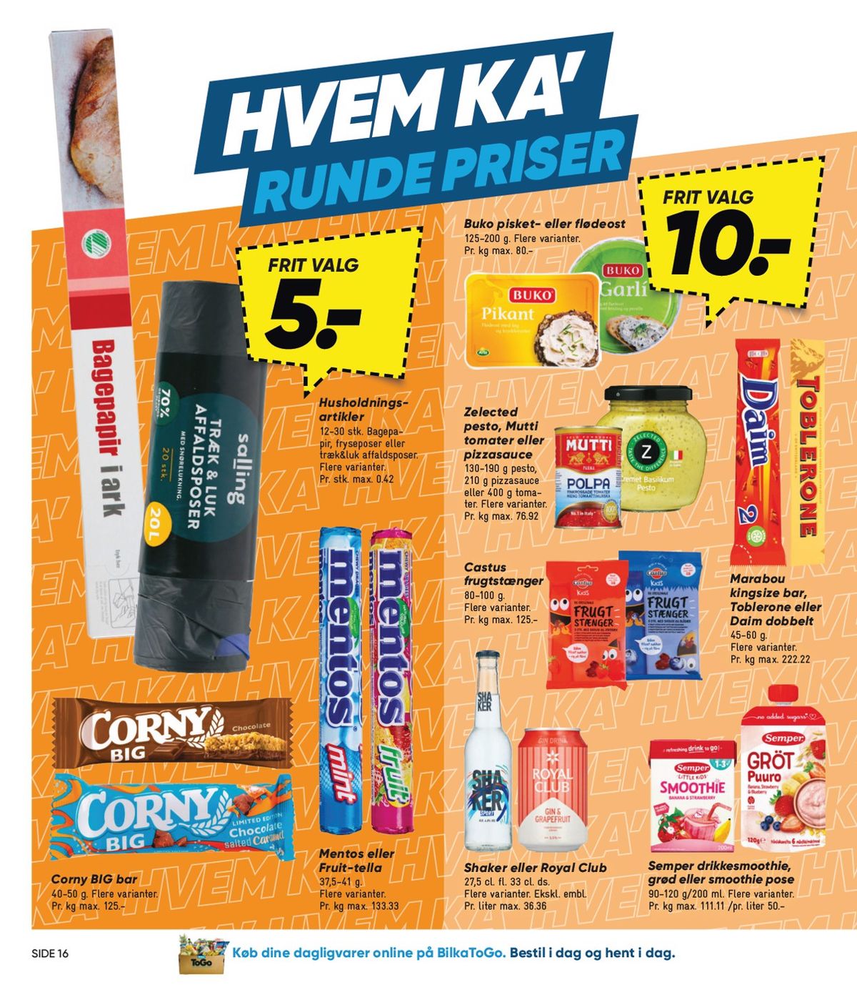 Bilka Avisen · 21.–27. august 2026 – side 16