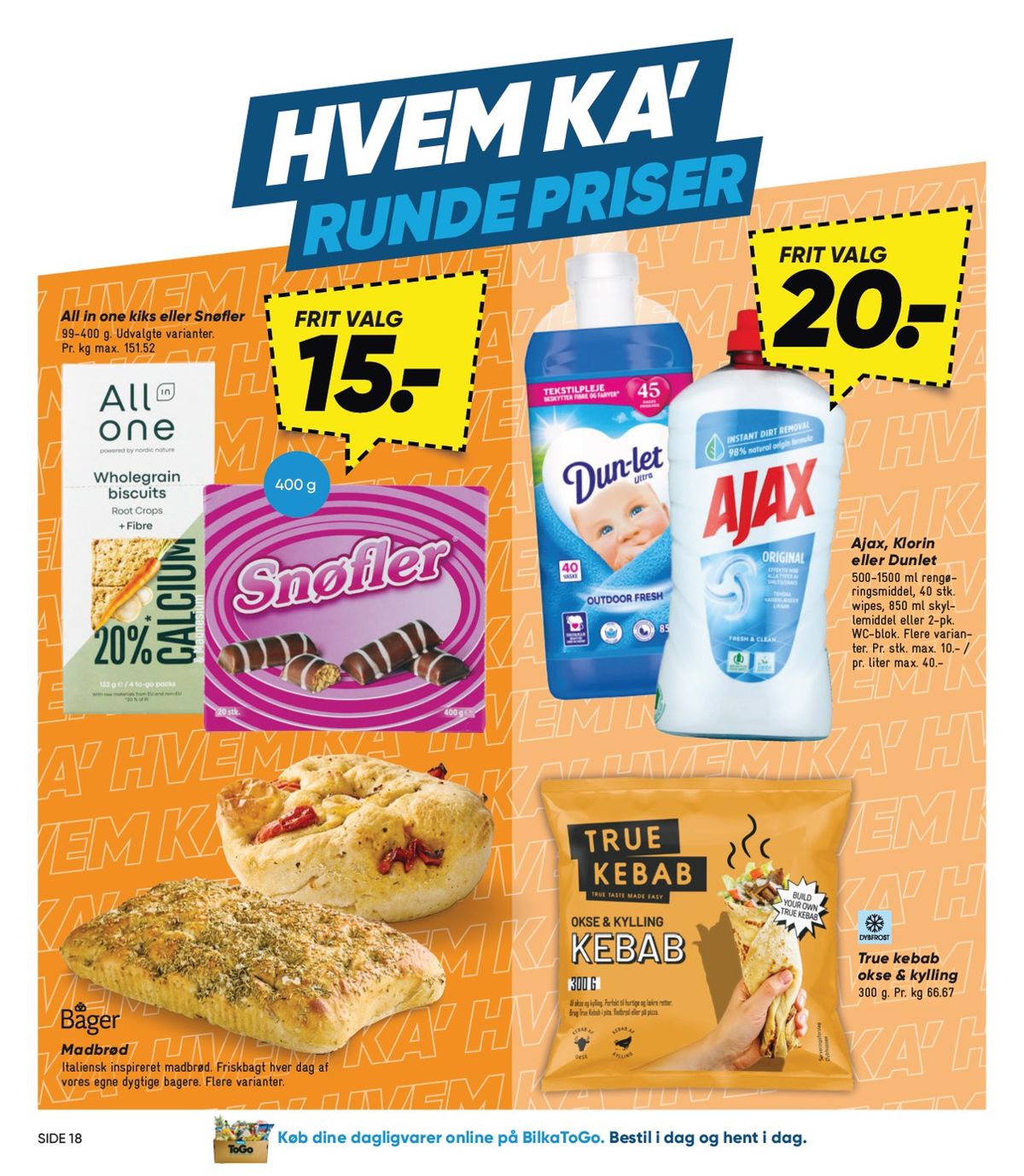 Bilka Avisen · 21.–27. august 2026 – side 18