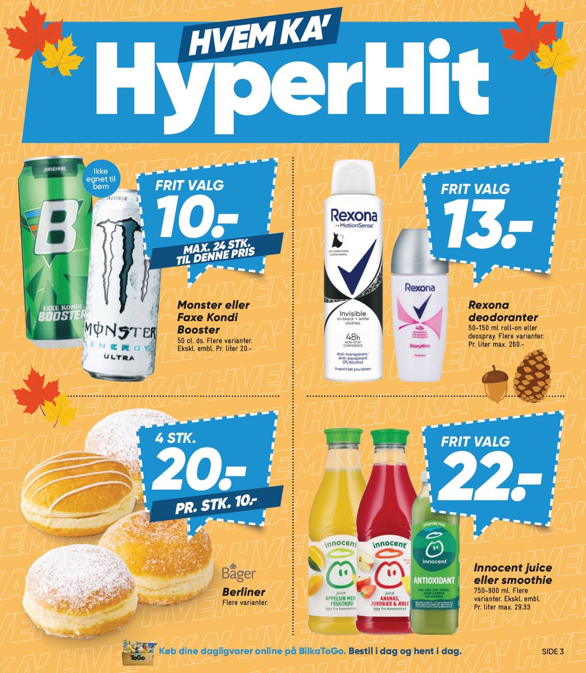 Bilka Avisen · 25. september – 1. oktober 2026 – side 3