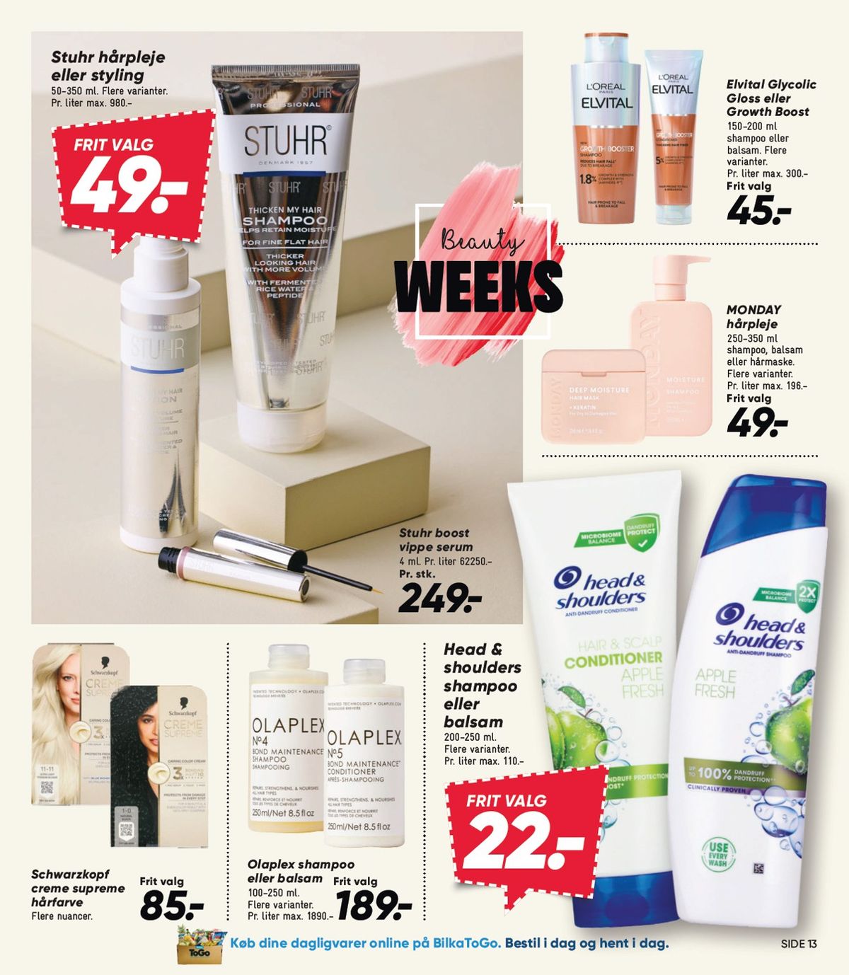Bilka Avisen · 25. september – 1. oktober 2026 – side 13