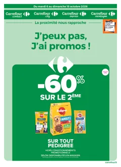 Couverture : Catalogue Carrefour · J'Peux Pas J'Ai Promos !