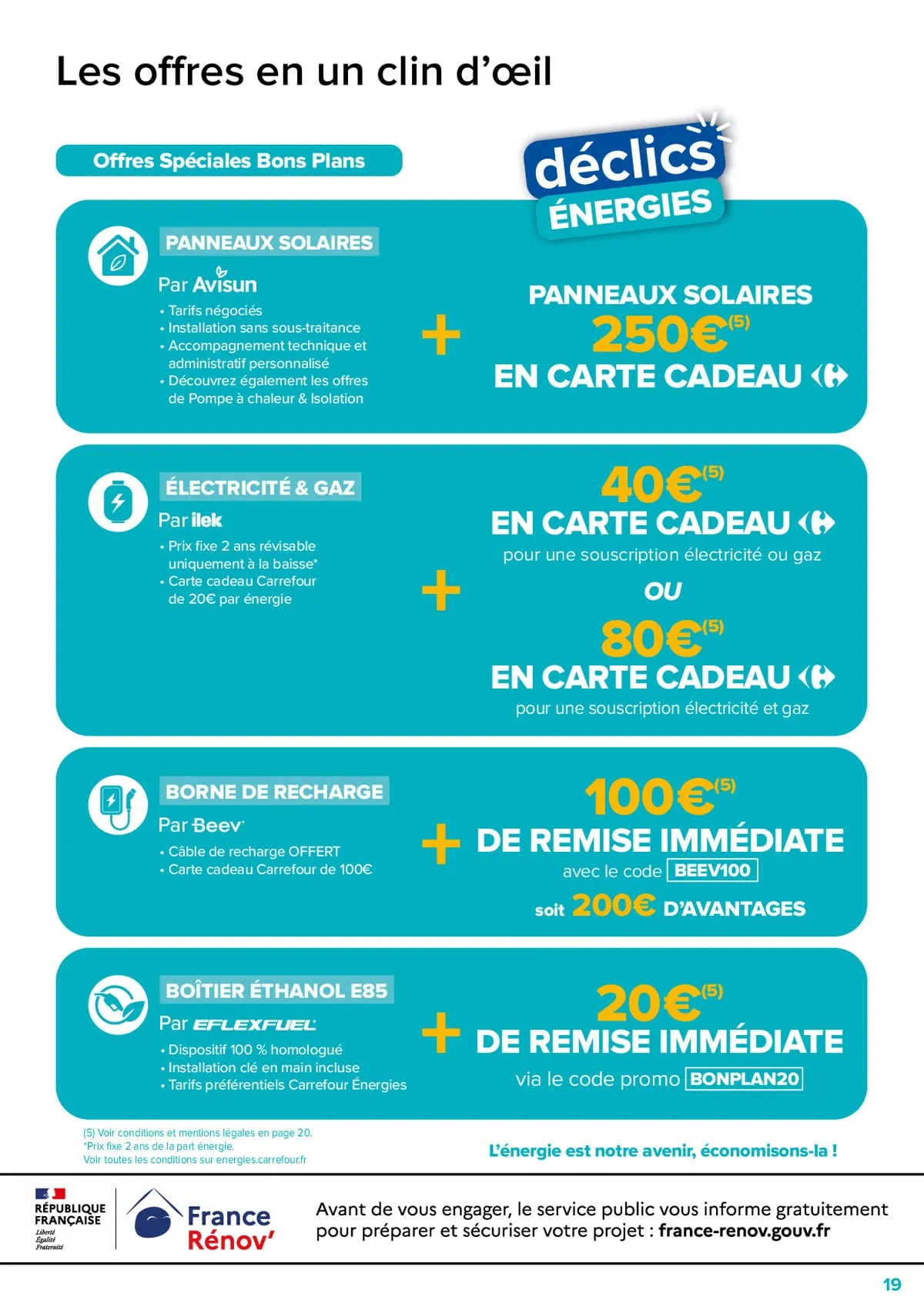 Catalogue Carrefour · Livre Blanc 2026 - Carrefour Energies — page 19