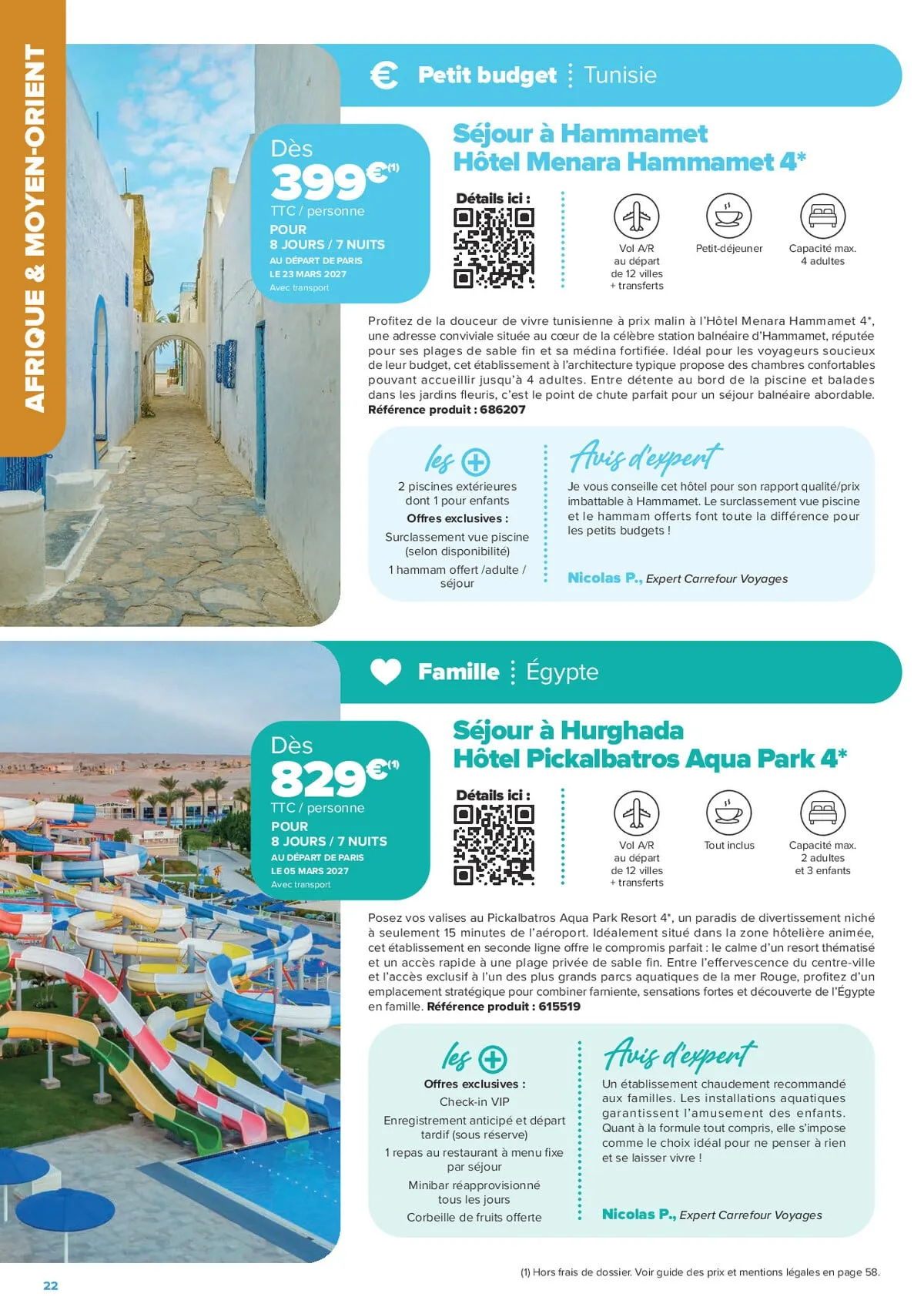 Catalogue Carrefour · Séjours & Circuits - Les Créations Carrefour Voyages — page 22