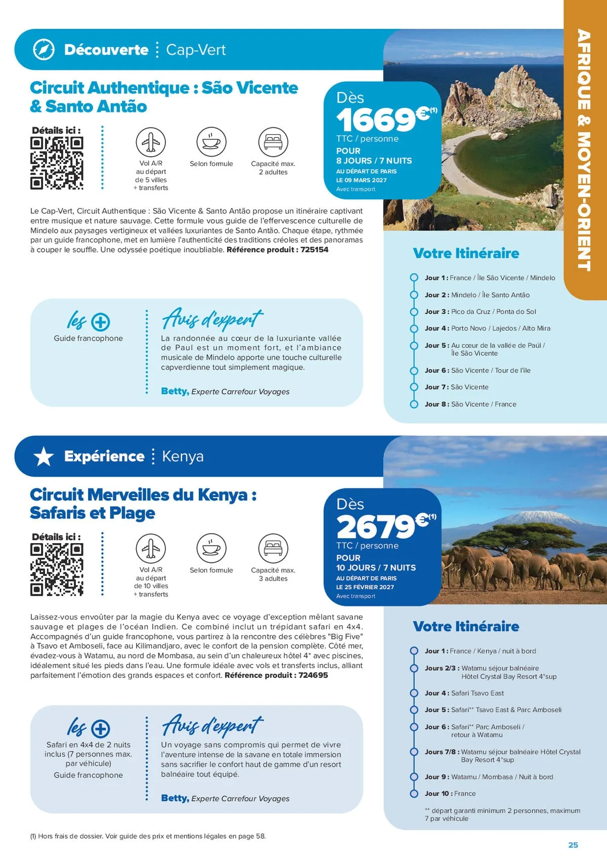 Catalogue Carrefour · Séjours & Circuits - Les Créations Carrefour Voyages — page 25