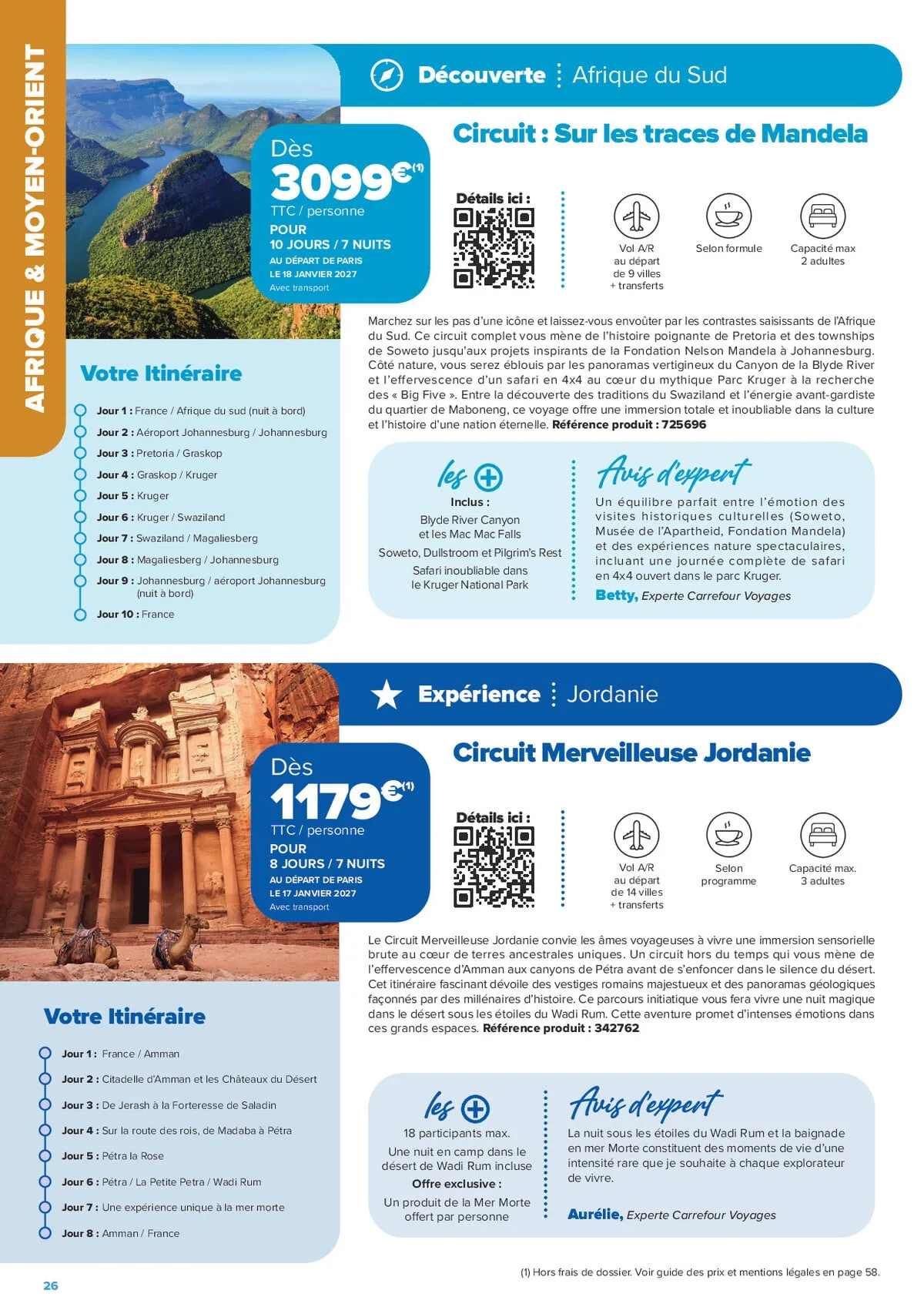 Catalogue Carrefour · Séjours & Circuits - Les Créations Carrefour Voyages — page 26