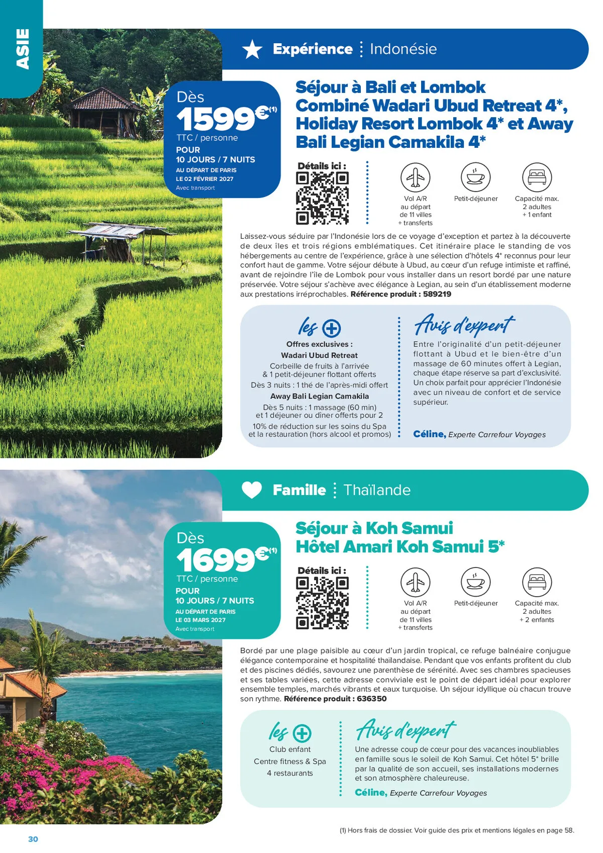 Catalogue Carrefour · Séjours & Circuits - Les Créations Carrefour Voyages — page 30