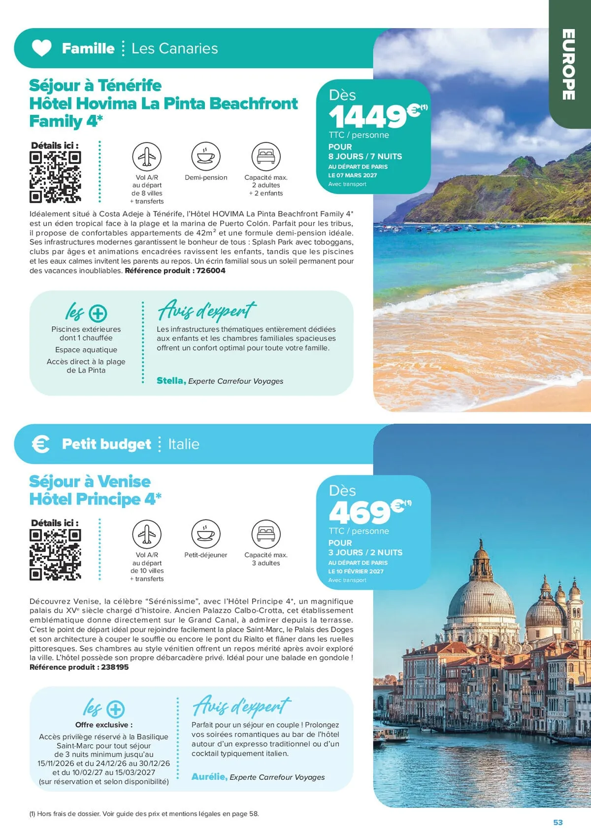 Catalogue Carrefour · Séjours & Circuits - Les Créations Carrefour Voyages — page 53