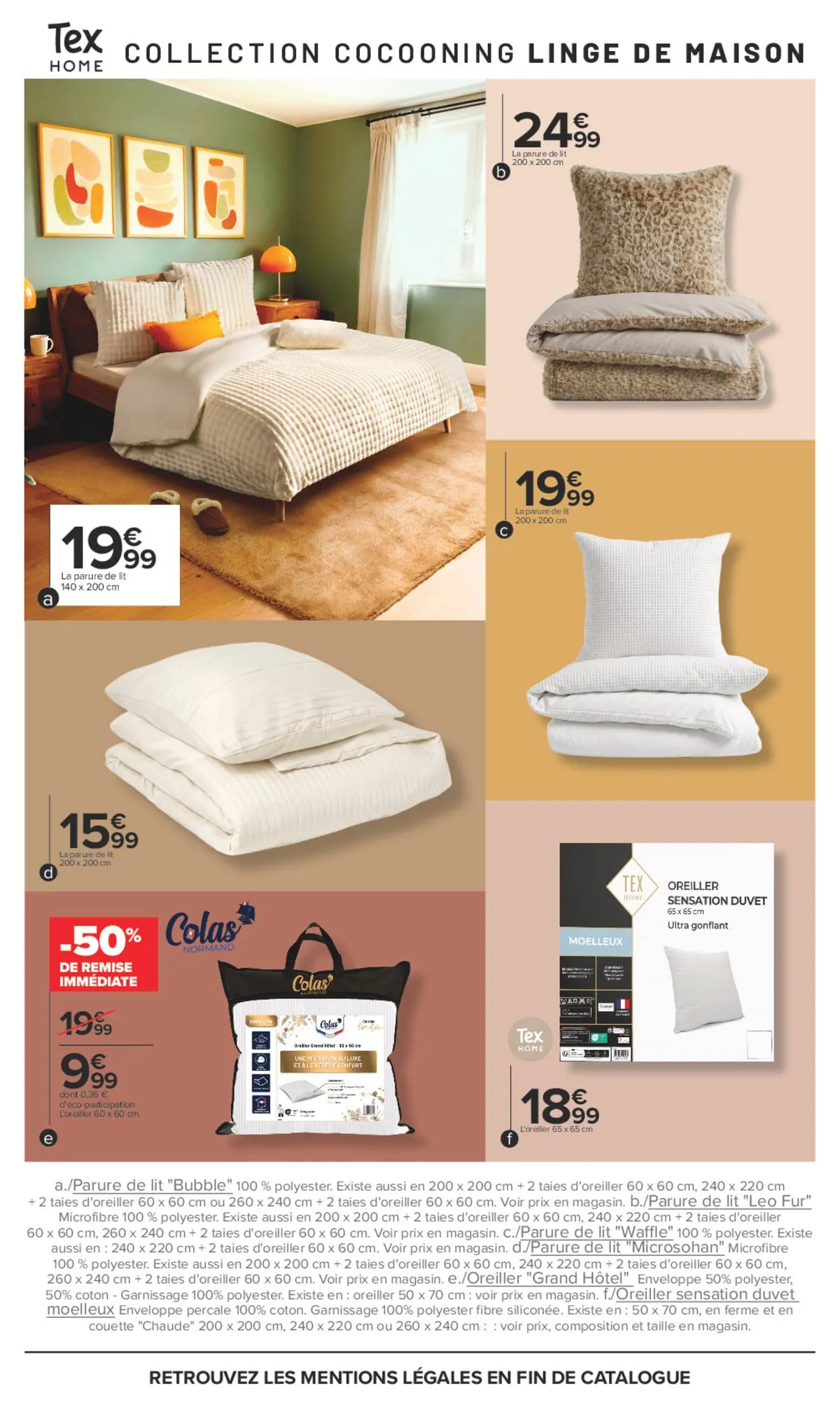 Catalogue Carrefour · Special Nuit Et Cocooning — page 20
