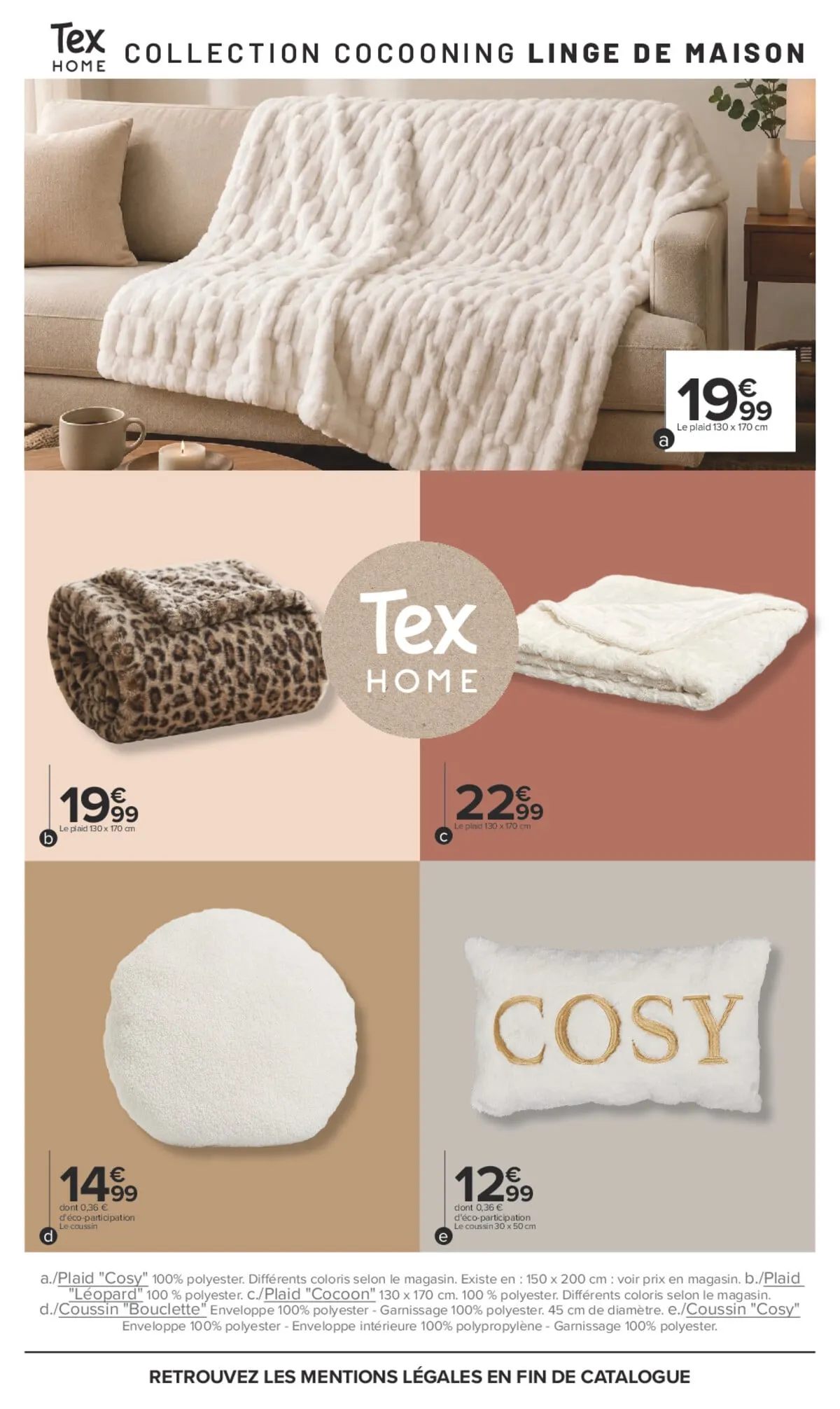 Catalogue Carrefour · Special Nuit Et Cocooning — page 21