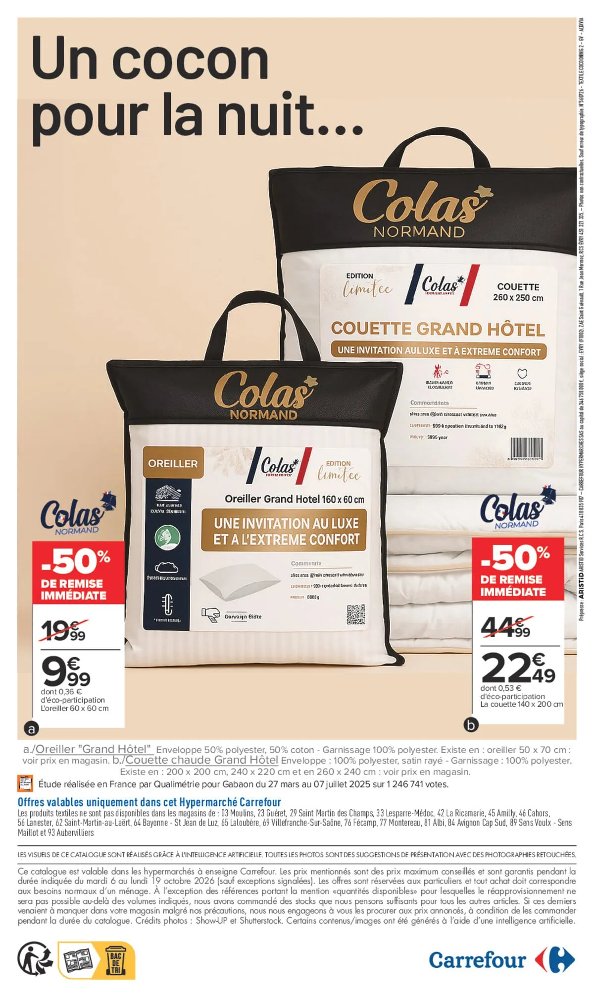 Catalogue Carrefour · Special Nuit Et Cocooning — page 24