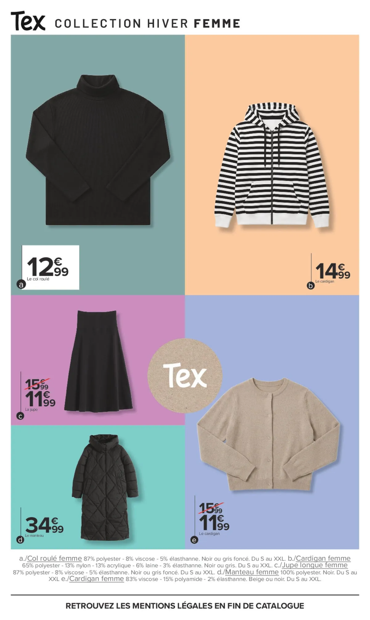 Catalogue Carrefour · Tex Catalogue Hiver — page 7