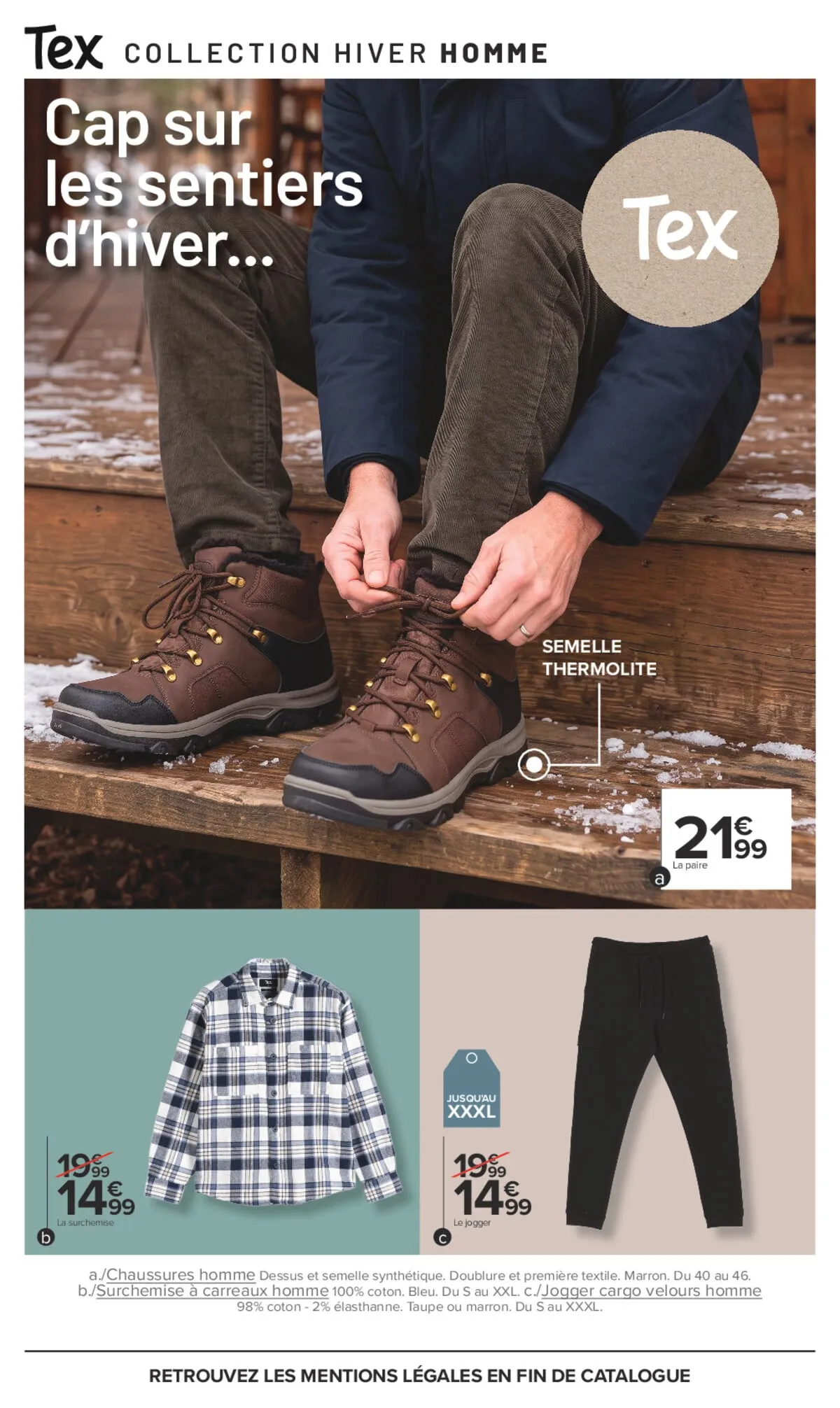 Catalogue Carrefour · Tex Catalogue Hiver — page 15