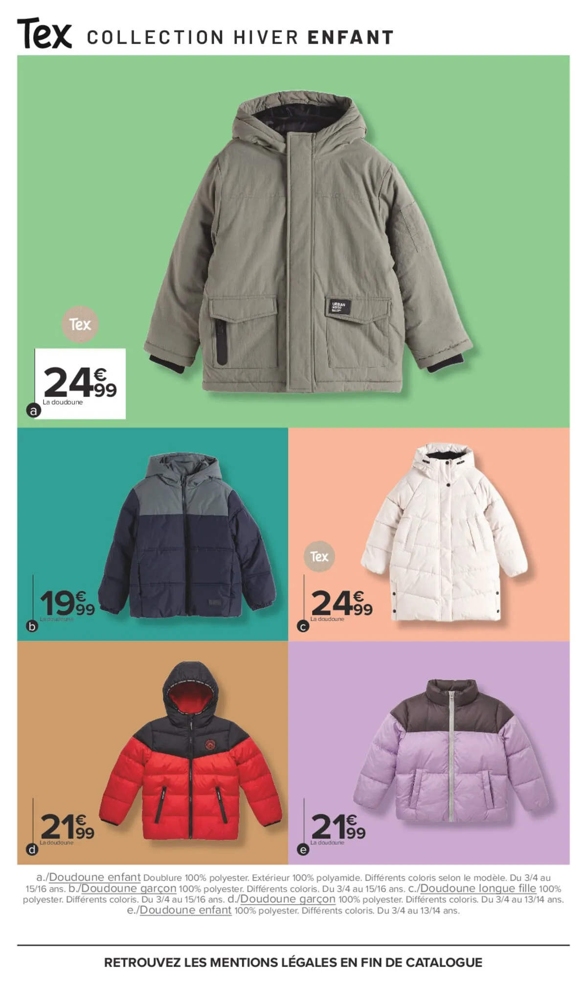 Catalogue Carrefour · Tex Catalogue Hiver — page 21