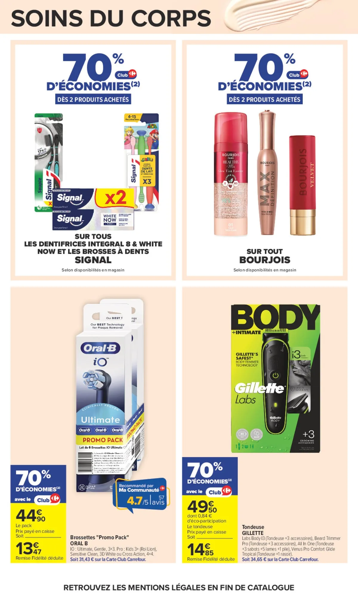 Catalogue Carrefour · Toutes En Beauté — page 38