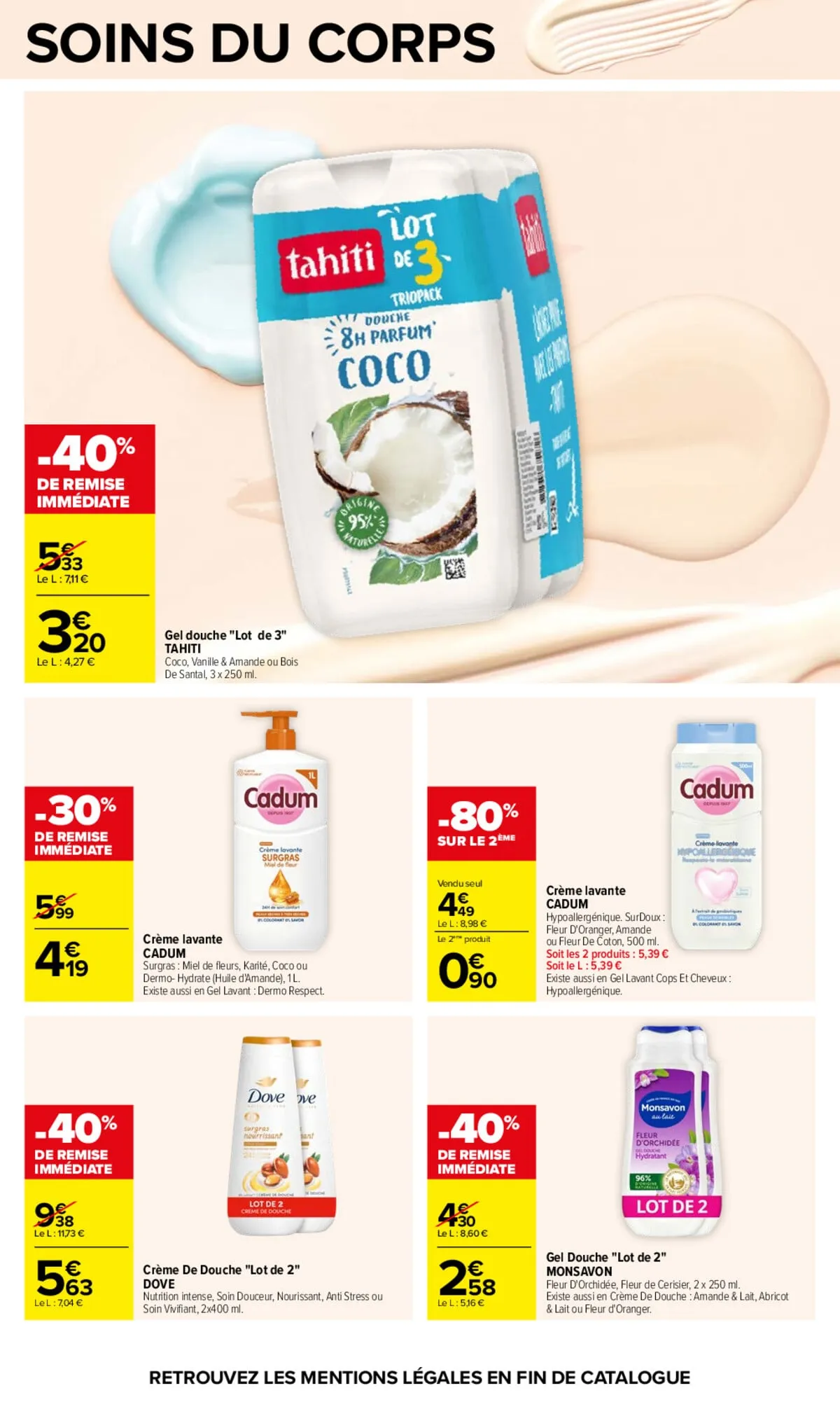Catalogue Carrefour · Toutes En Beauté — page 40