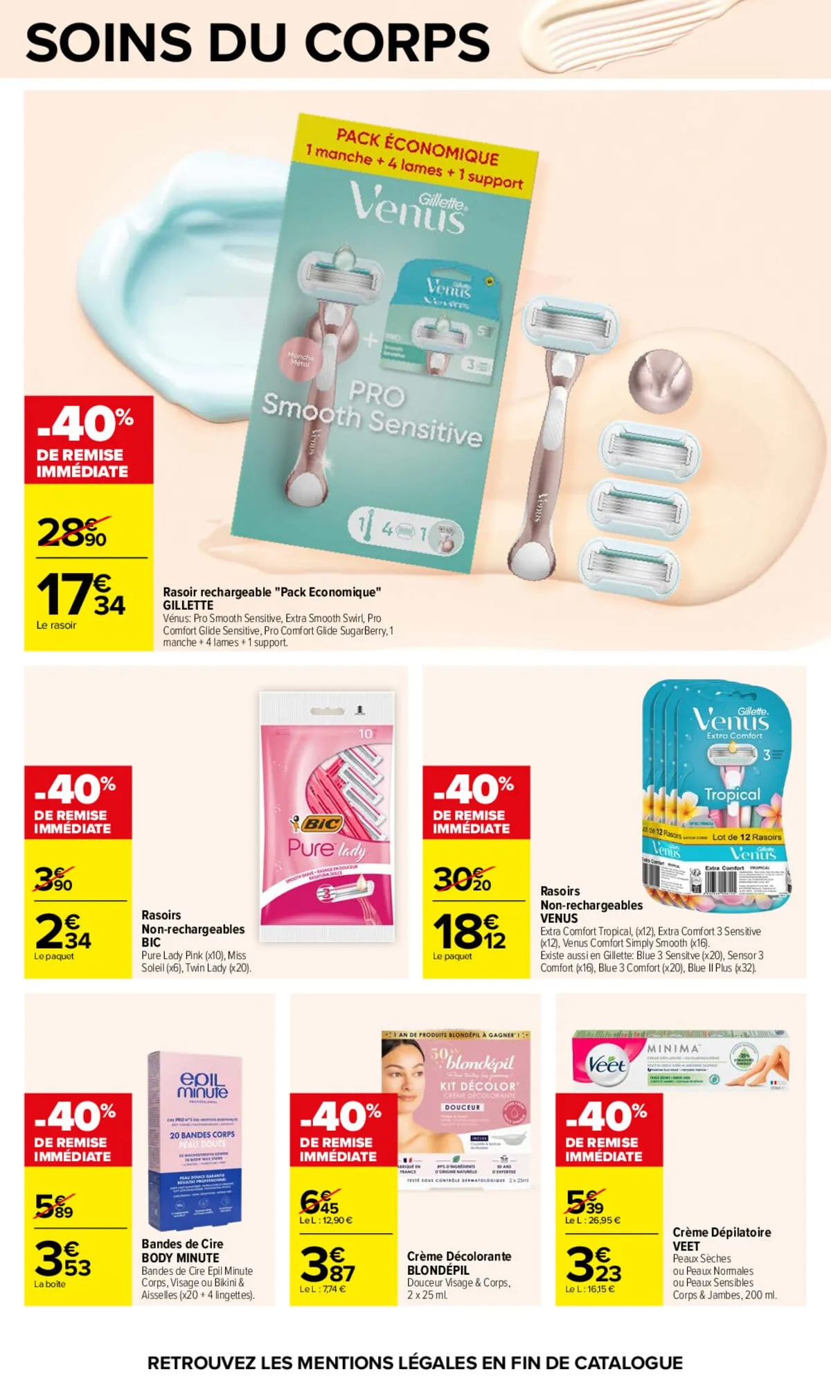 Catalogue Carrefour · Toutes En Beauté — page 44