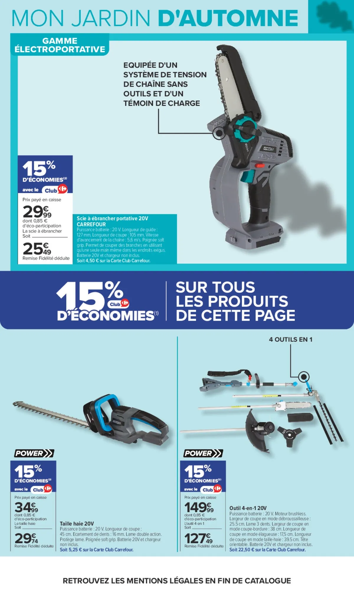 Catalogue Carrefour · Jardin Et Bricolage — page 14