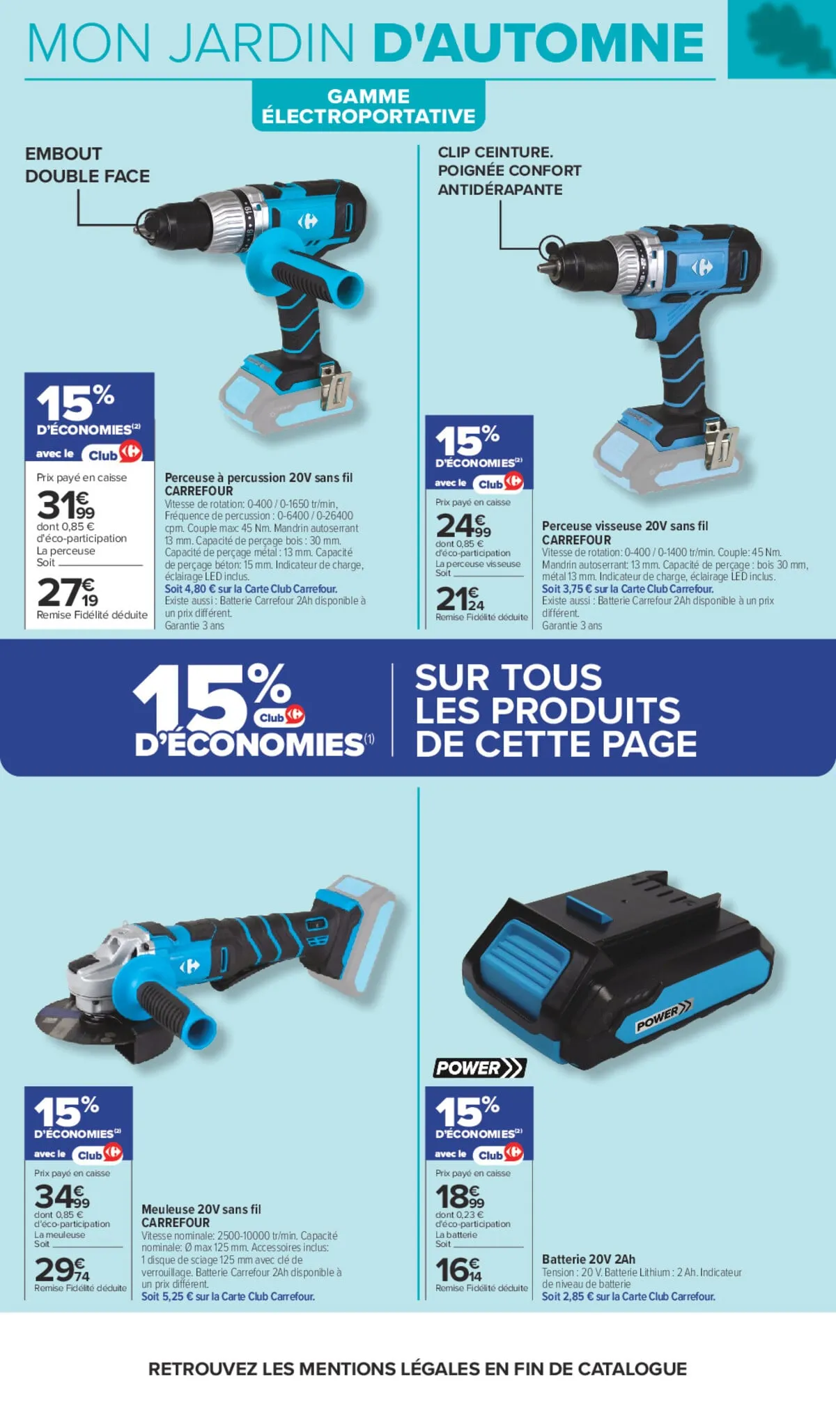 Catalogue Carrefour · Jardin Et Bricolage — page 15