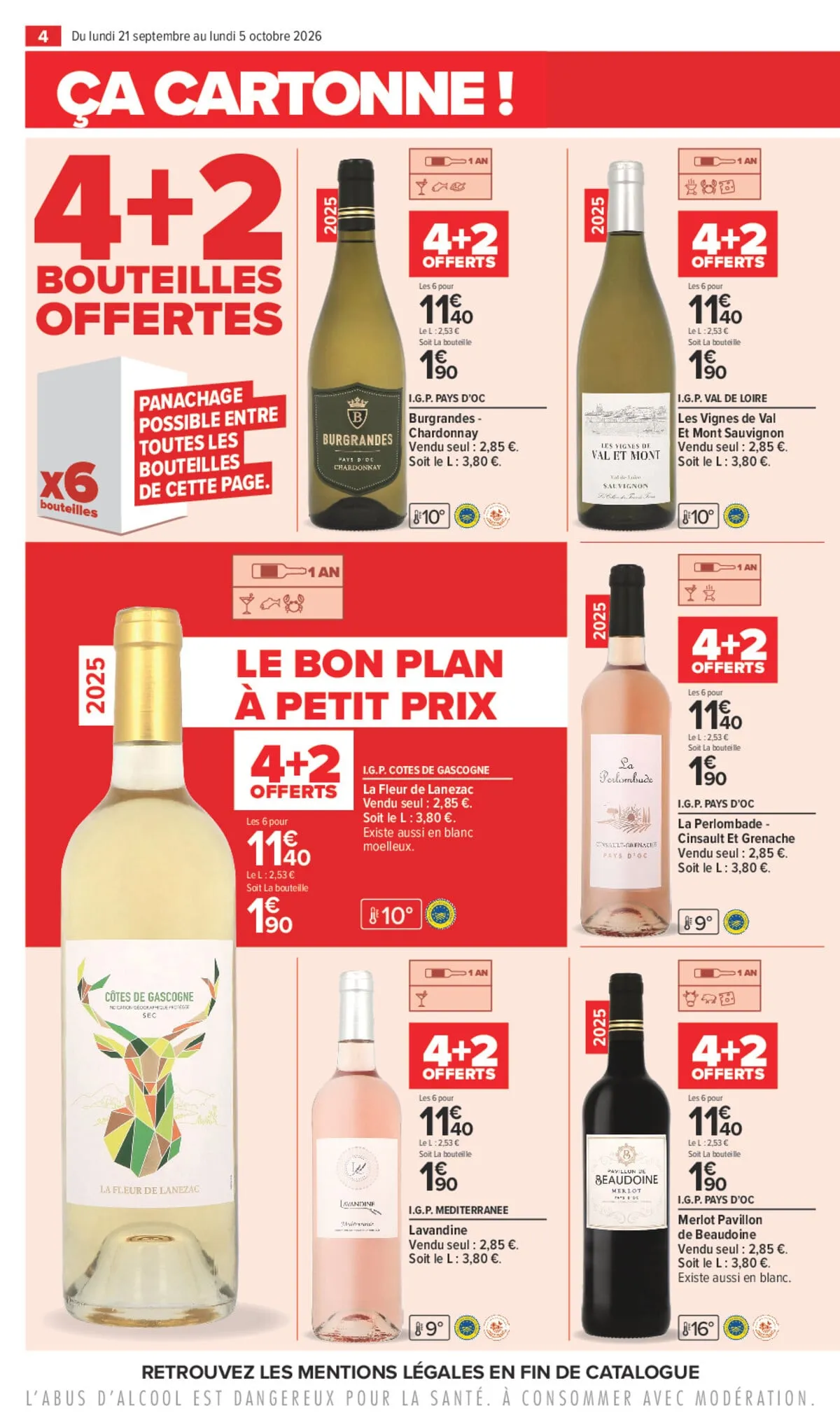 Catalogue Carrefour · Foire Aux Vins D Automne — page 4