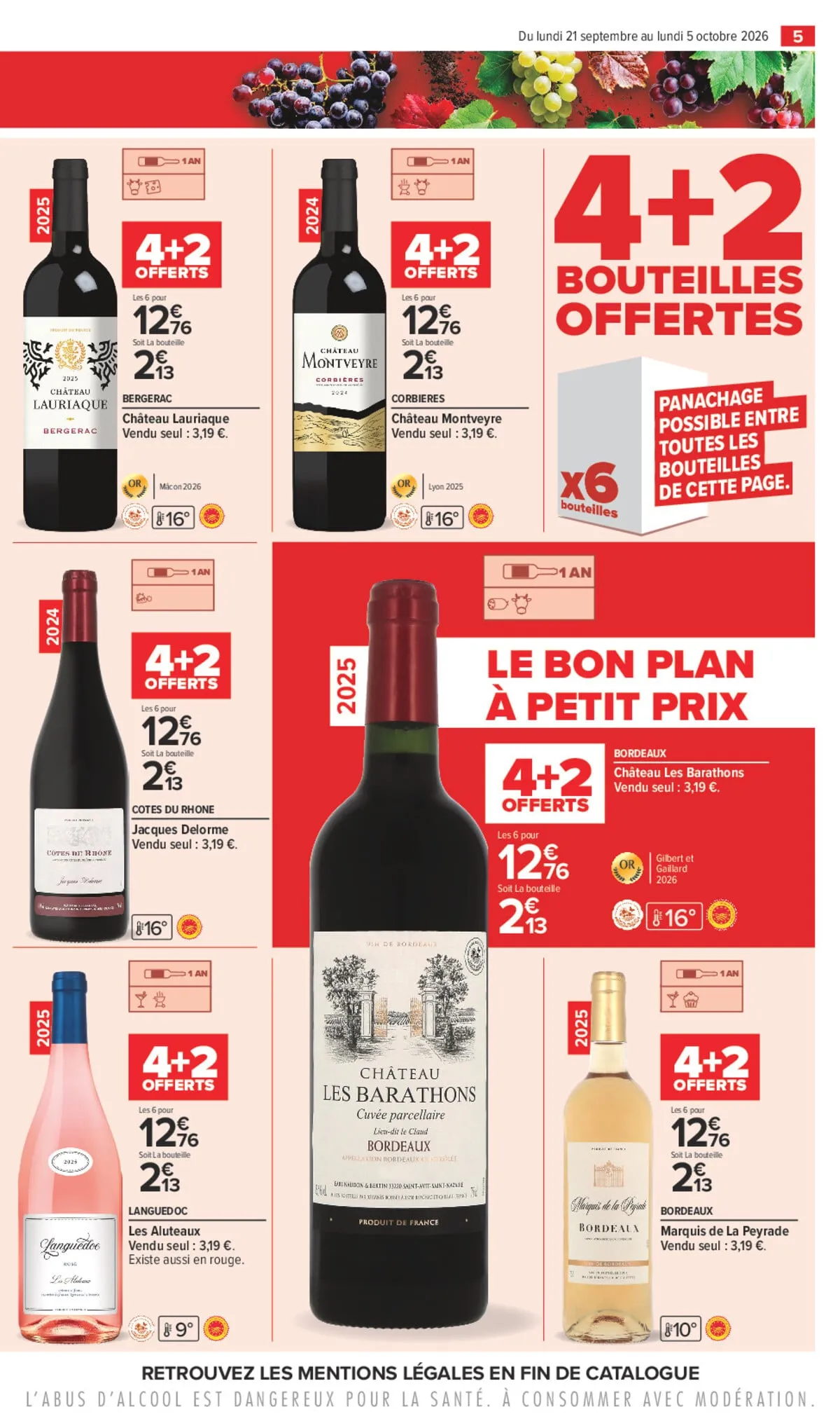 Catalogue Carrefour · Foire Aux Vins D Automne — page 5
