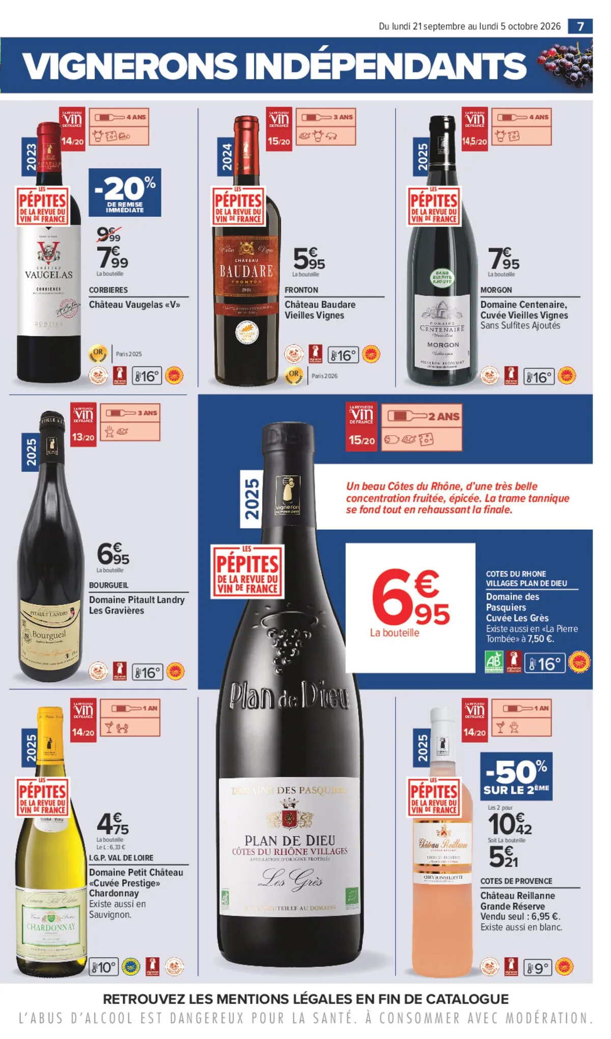 Catalogue Carrefour · Foire Aux Vins D Automne — page 7
