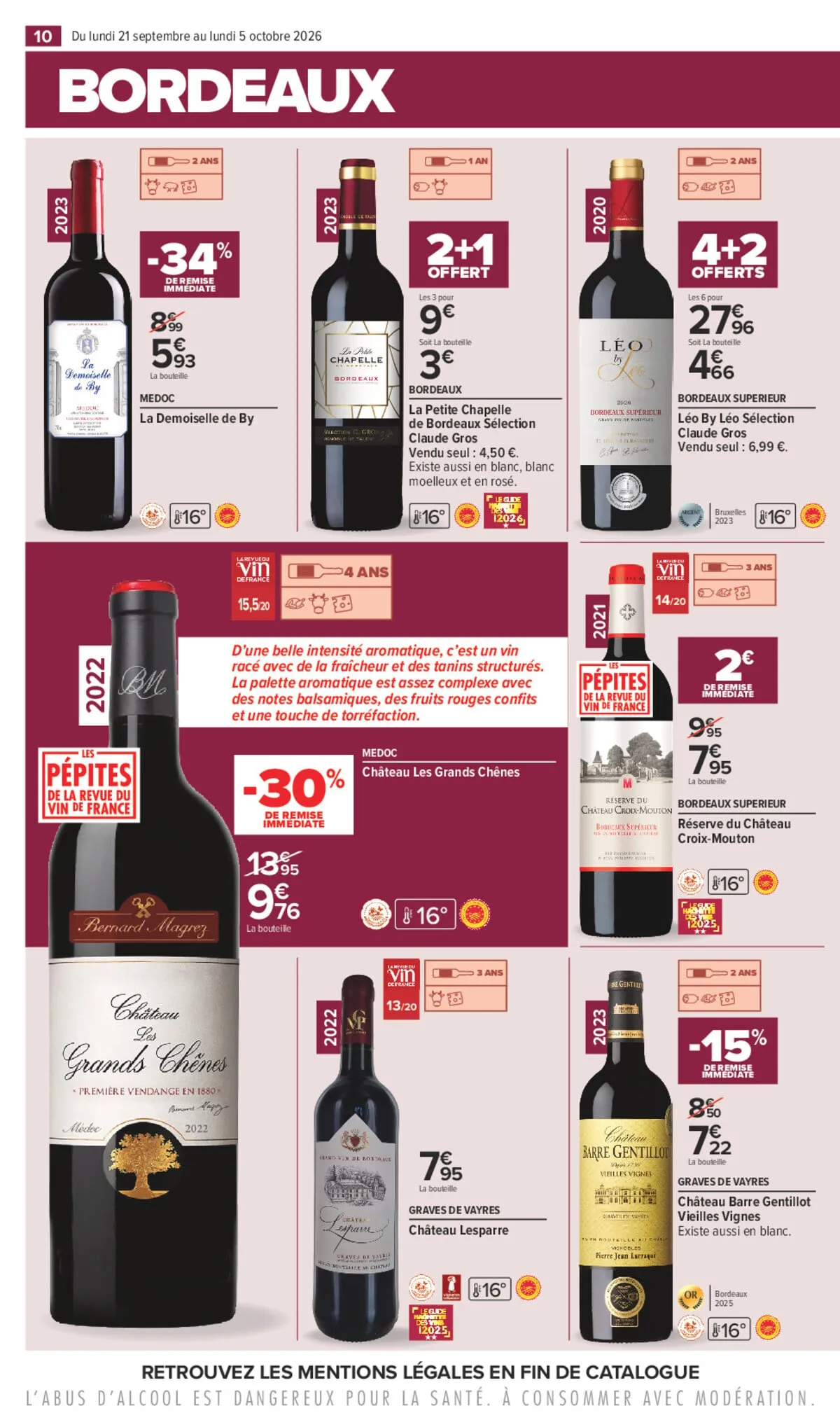 Catalogue Carrefour · Foire Aux Vins D Automne — page 10