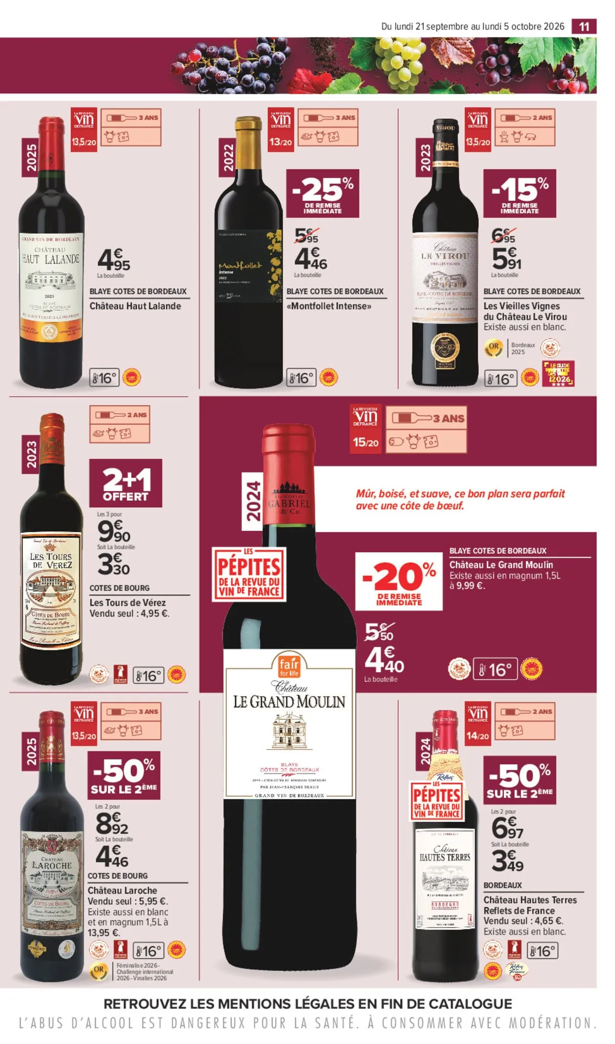 Catalogue Carrefour · Foire Aux Vins D Automne — page 11