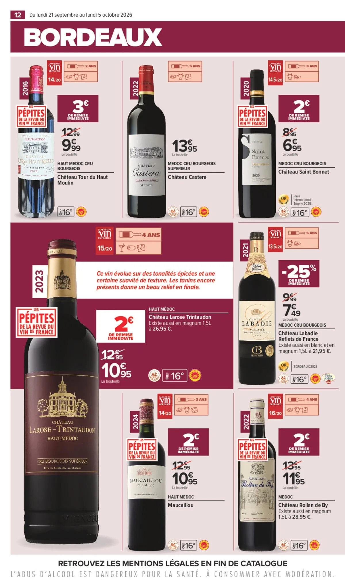 Catalogue Carrefour · Foire Aux Vins D Automne — page 12