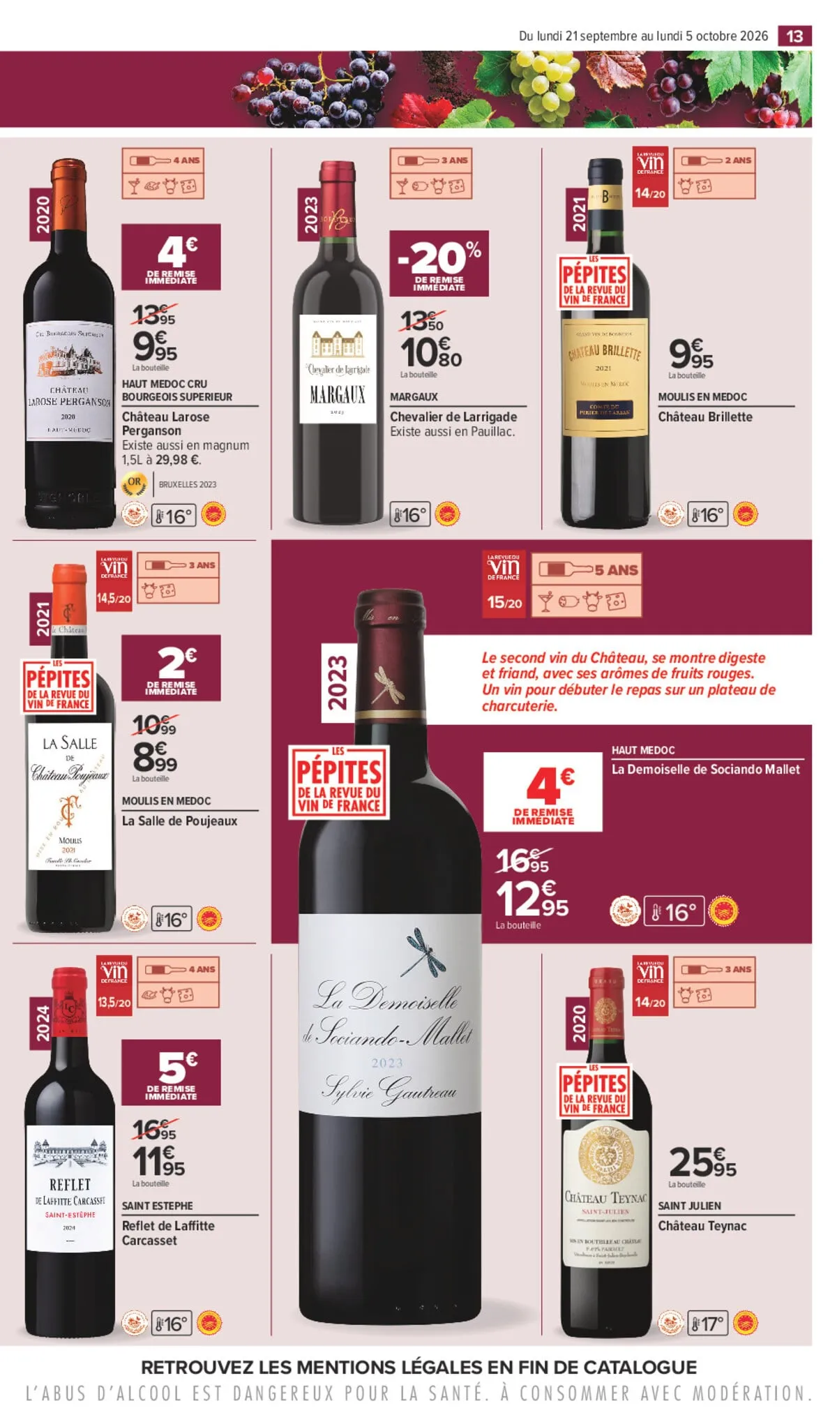 Catalogue Carrefour · Foire Aux Vins D Automne — page 13