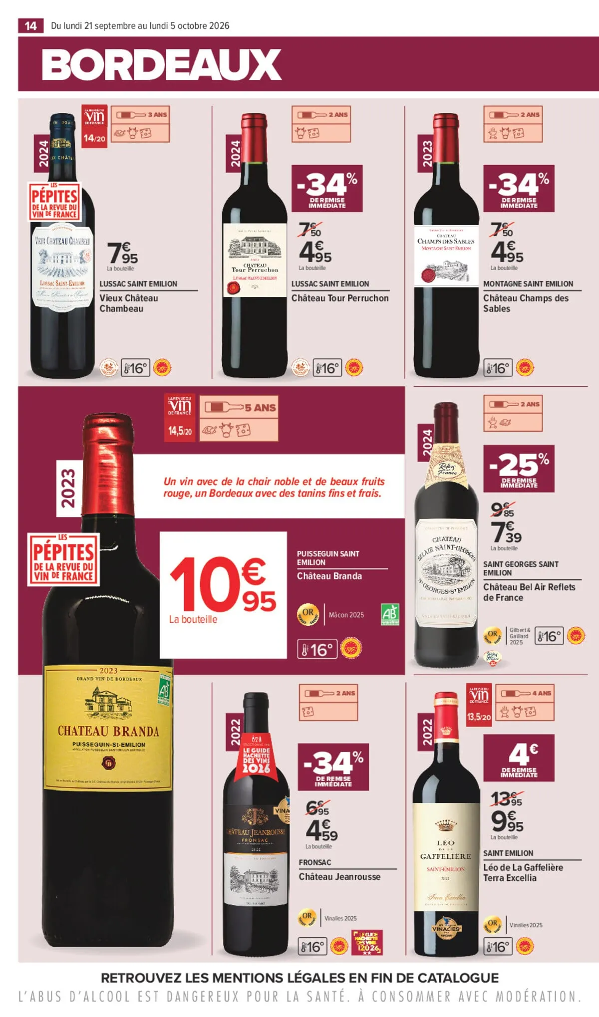 Catalogue Carrefour · Foire Aux Vins D Automne — page 14