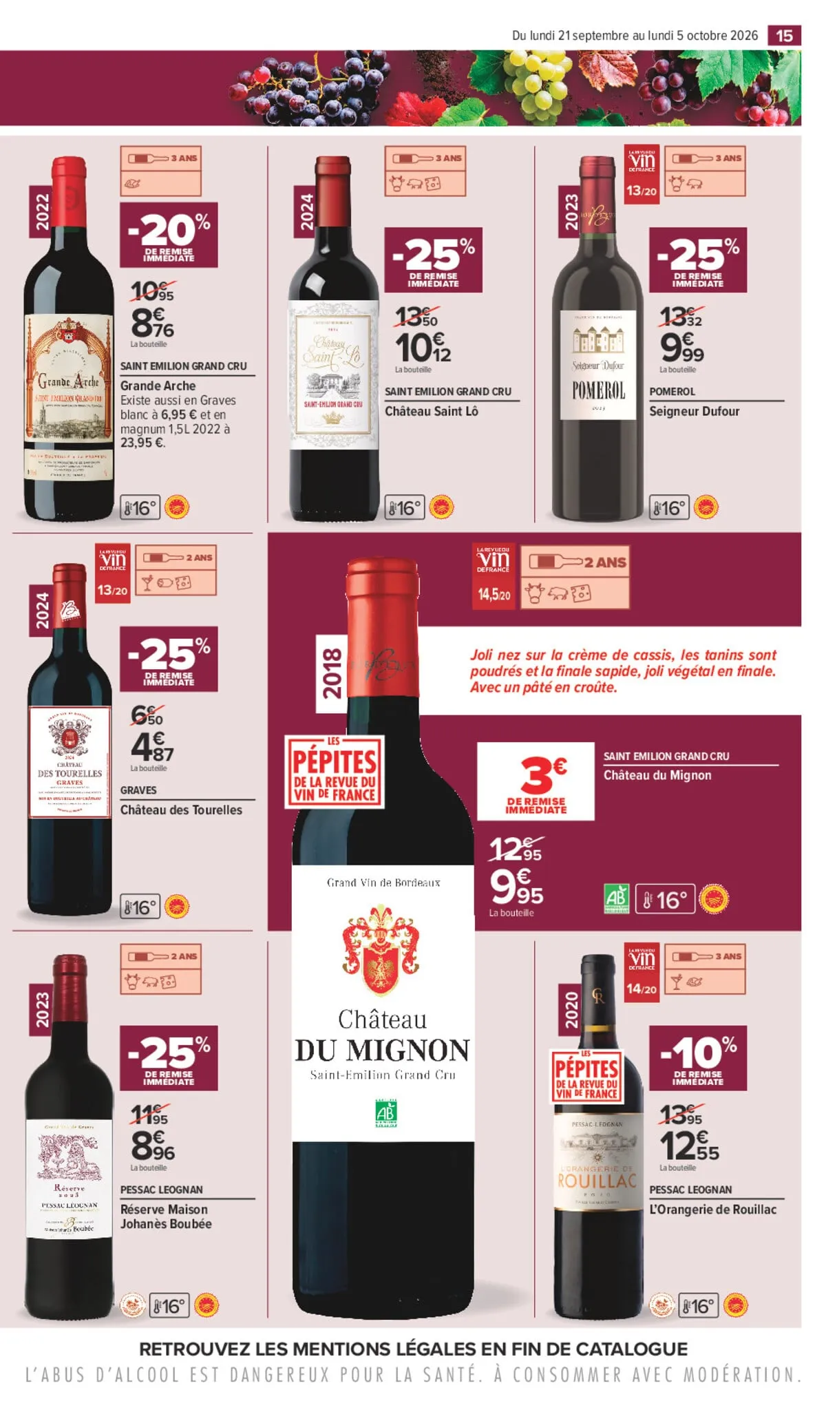 Catalogue Carrefour · Foire Aux Vins D Automne — page 15