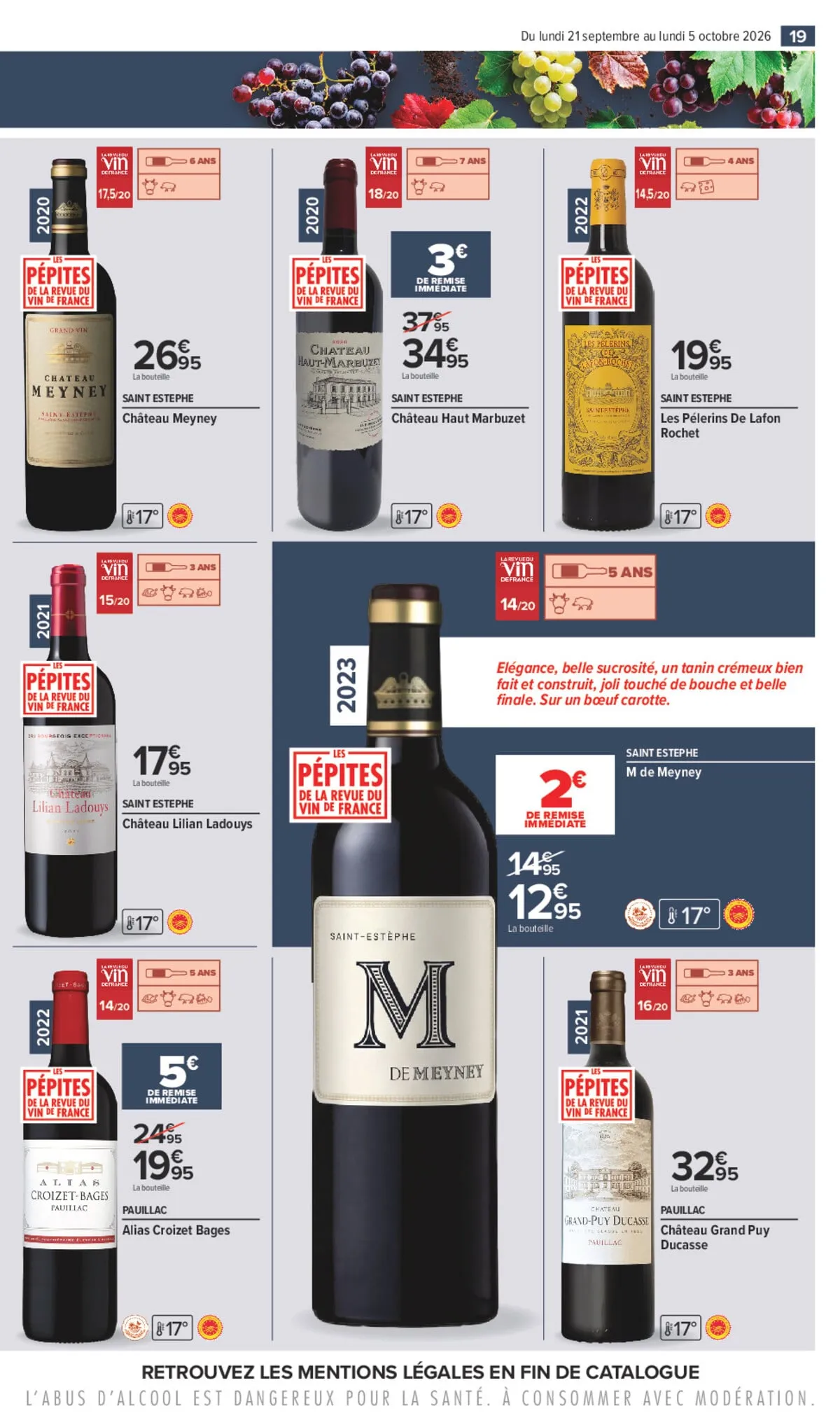 Catalogue Carrefour · Foire Aux Vins D Automne — page 19