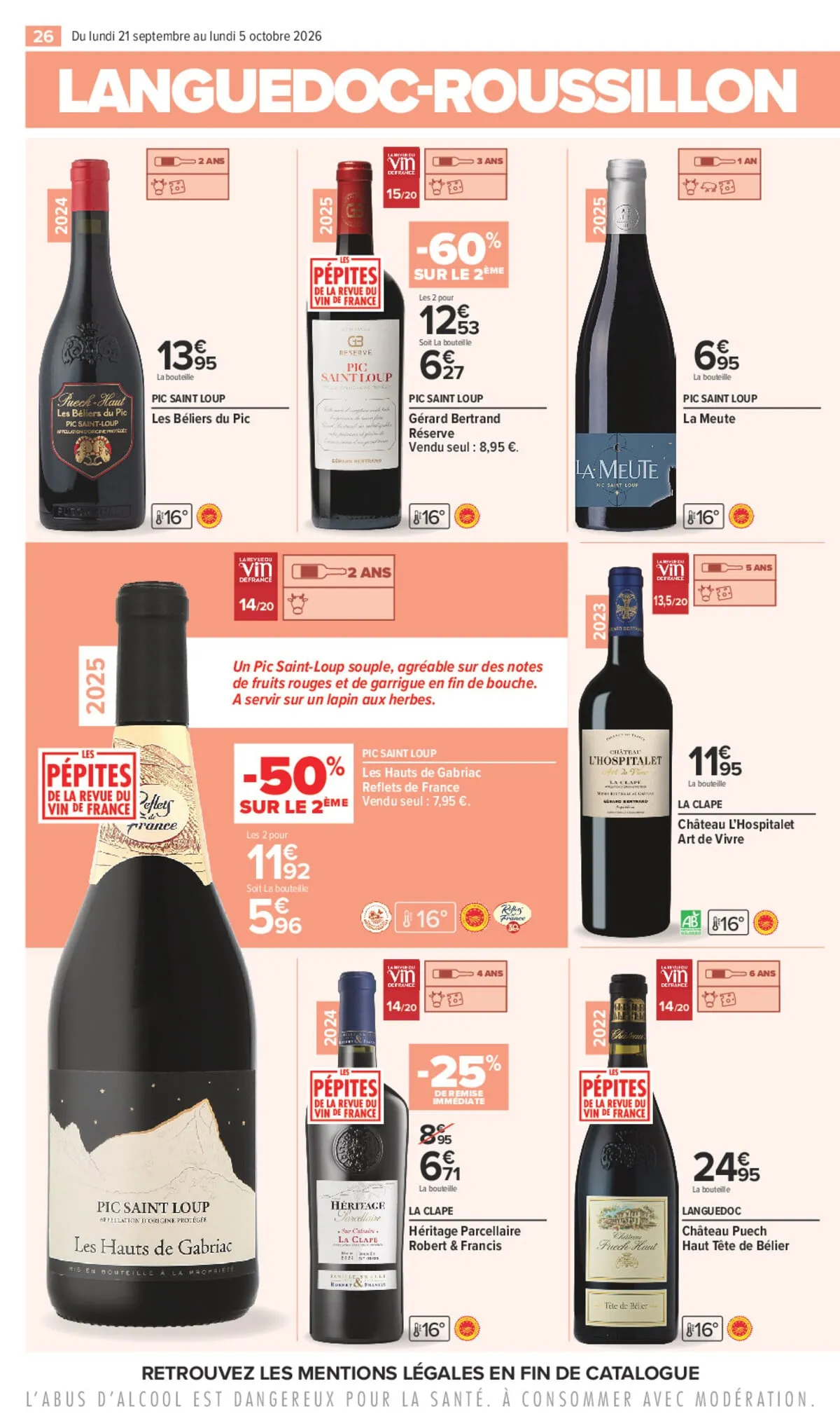 Catalogue Carrefour · Foire Aux Vins D Automne — page 26