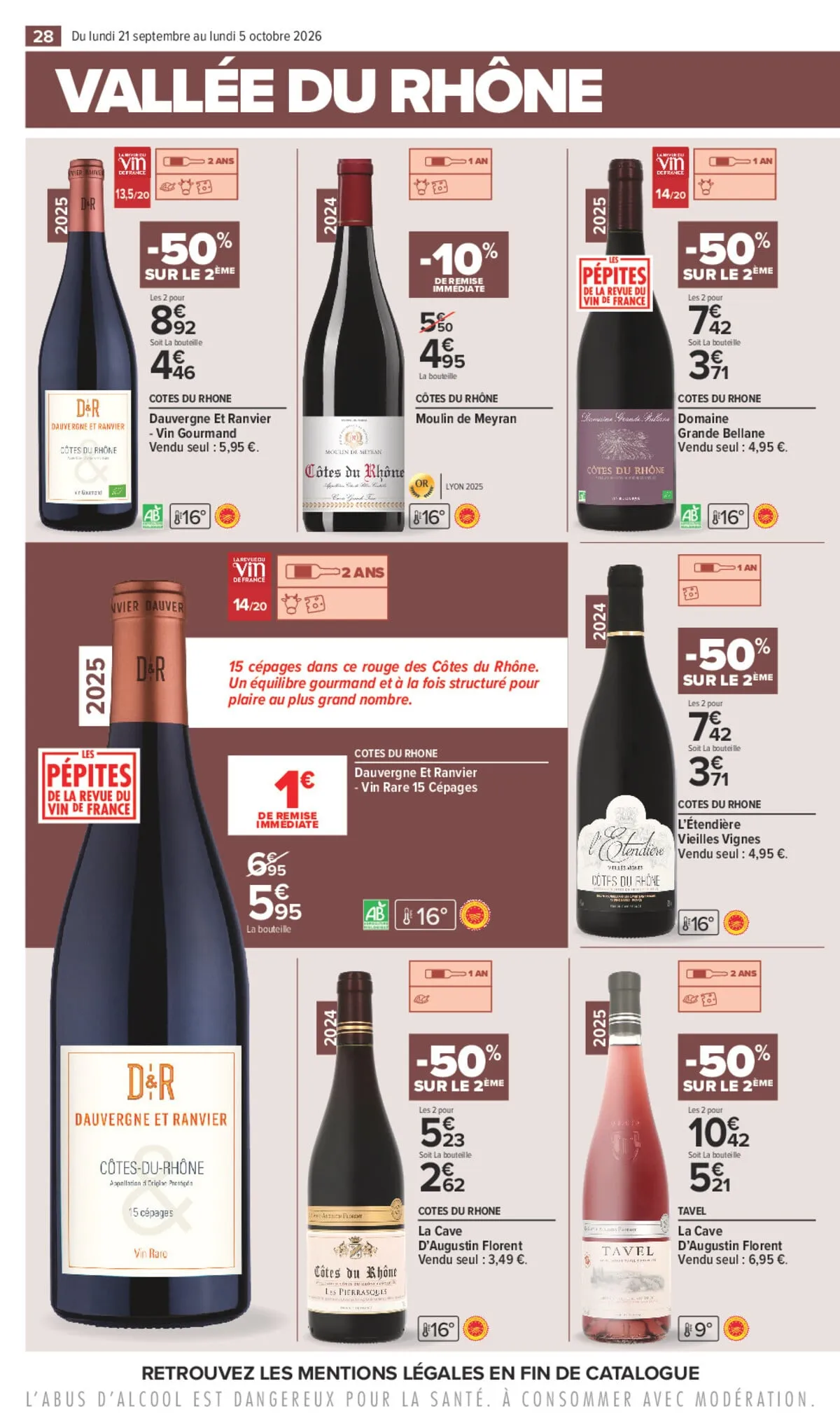 Catalogue Carrefour · Foire Aux Vins D Automne — page 28
