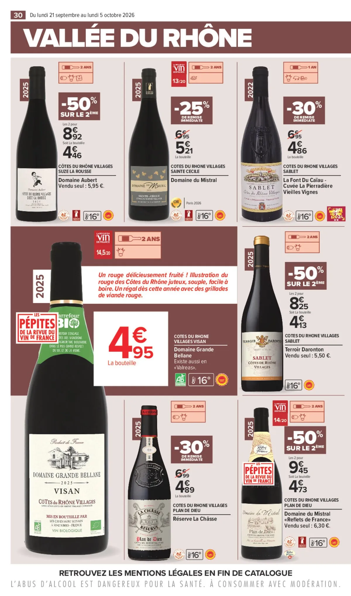 Catalogue Carrefour · Foire Aux Vins D Automne — page 30