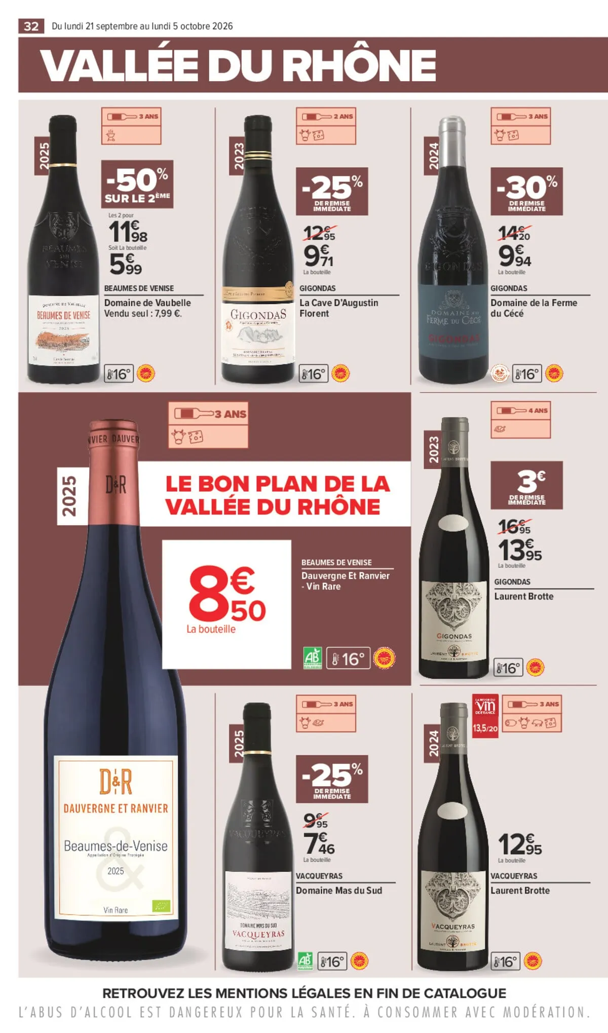 Catalogue Carrefour · Foire Aux Vins D Automne — page 32